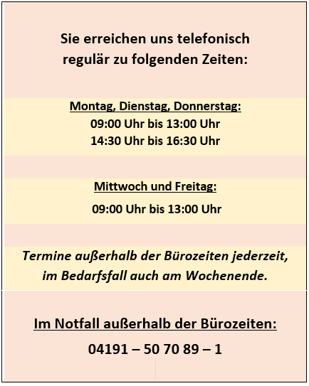 Brozeiten und Kontakt